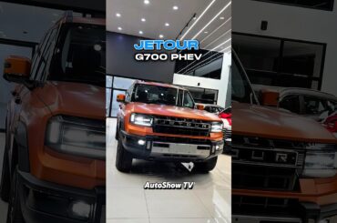 New 2026 Jetour G700 power PHEV suv
