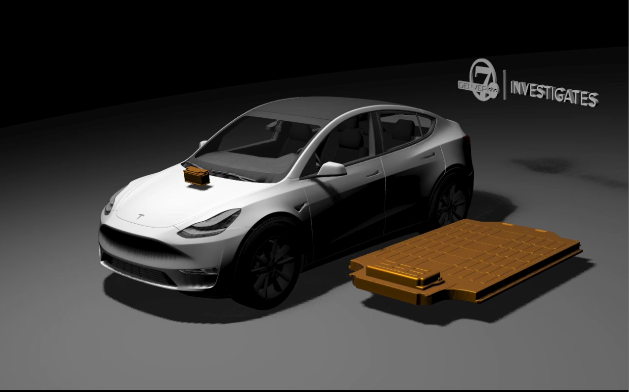 Tesla battery breakdown