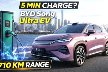 2026 BYD Song Ultra EV Revealed With 710 km Range and 5 Minute Charging