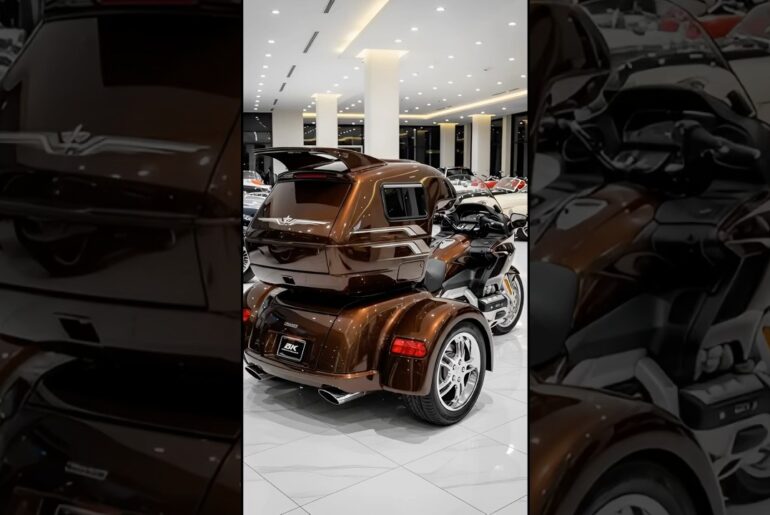 The Electric Goldwing Trike Built for Ultimate Road Trips!
