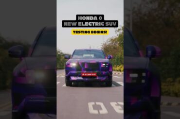 Honda's First EV Begins Testing in India!