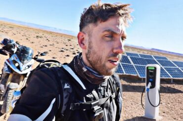 THIS CHANGES EVERYTHING traveling SOLO on Electric Motorcycle through Africa! (400km Range)