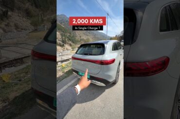 35 Kms in Just 1% Battery in Downhill - EQS 450 2026 !!