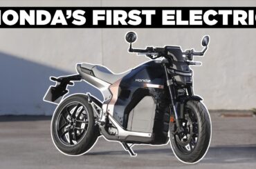 Is Honda's First Electric Motorcycle Any Good?