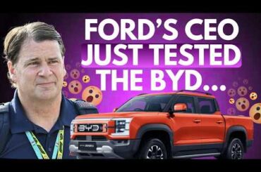 Ford vs. BYD Shark: Ford CEO's Secret Mission to Australia...