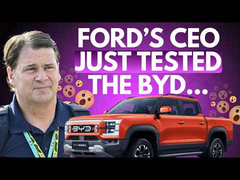 Ford vs. BYD Shark: Ford CEO's Secret Mission to Australia...