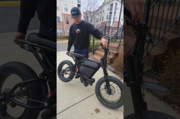 6500W Custom Super 73RX Mid Drive Mad Ebike #shorts #segway #ebike #bikelife #speed #emoto #ev #DIY