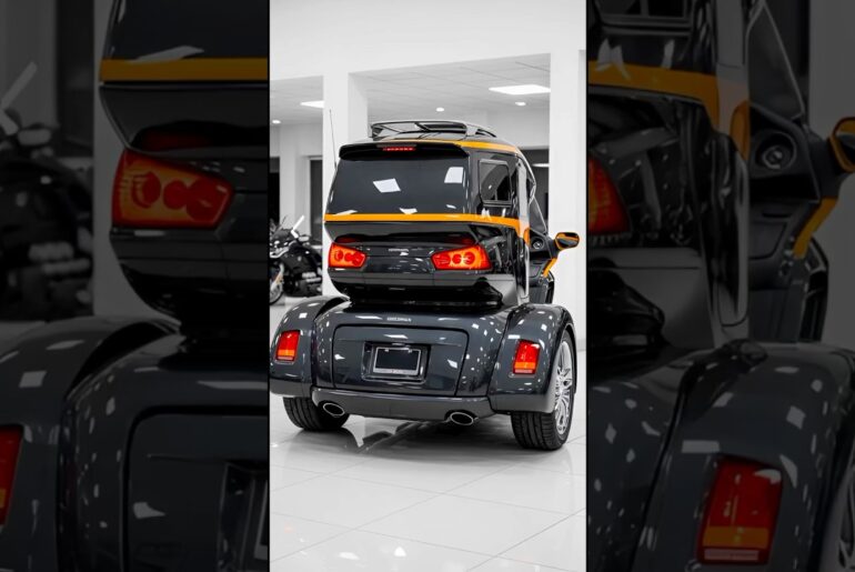 This Electric Goldwing Trike Turns Any Road Into a Campsite!