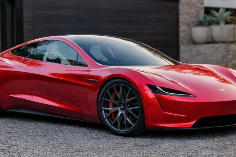 Elon Musk claims Tesla Roadster 'unveil' is coming next month — sure