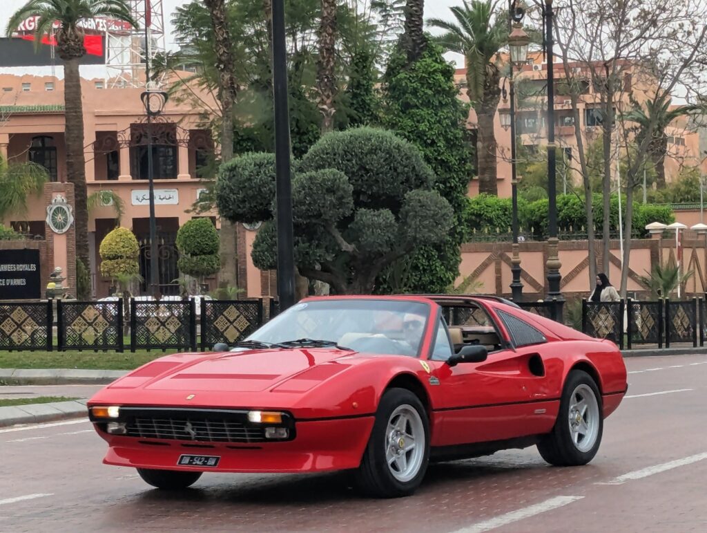 [Ferrari 308 GTS] in Marrakech, Morocco 🇲🇦