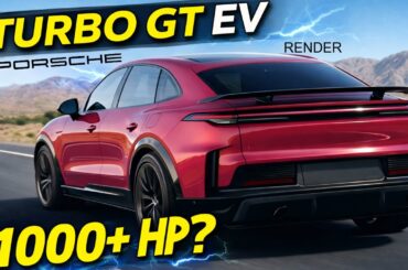 Porsche Cayenne Turbo GT Electric Rendered and the Power Could Be Insane