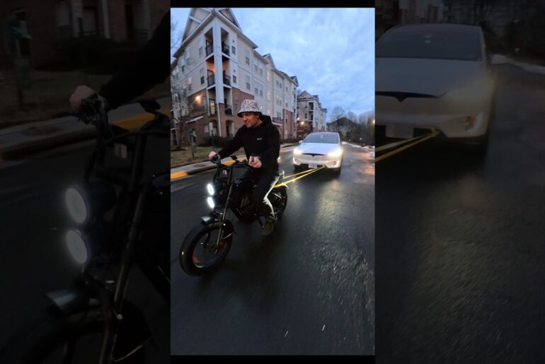 This Ebike can tow 15 000 lbs Engwe M20 3.0 #shorts #ebike #bikelife #electric #ev #emoped