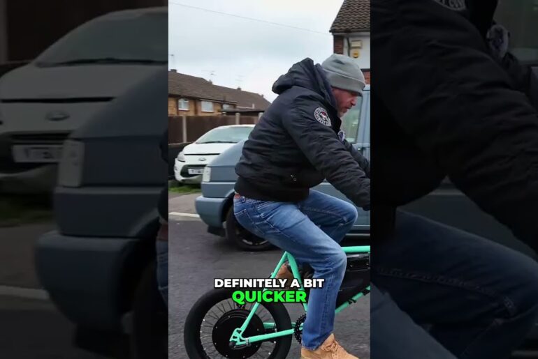 Electric Bike Speed Test: Up to 40 MPH! #shorts