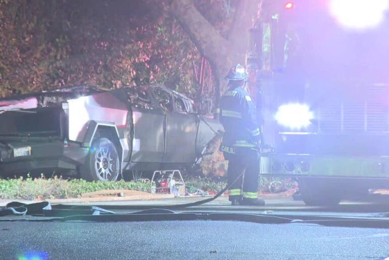 Sole survivor of Piedmont Cybertruck crash latest to sue Tesla over door design