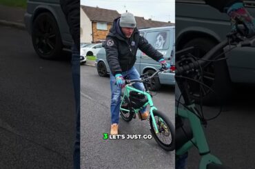 Electric Bike: Power Mode 5 Unleashed! Insane Speed! #shorts