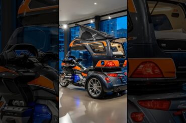 This Electric Goldwing Trike Is a Rolling Luxury Camper!