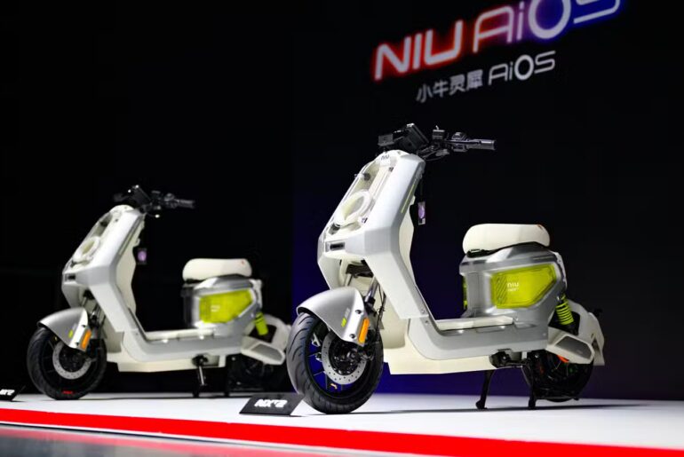 In China, even electric two-wheelers are starting to use LiDAR