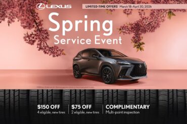 Spring Service Event | Lexus