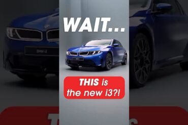 RIP MODEL 3?! New BMW i3 revealed... #automobile #electricvehicle #ytshorts #bmw #bmwi3 #tesla