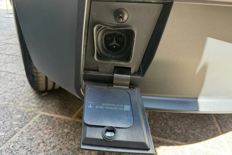 Tesla Cybercab Gets New Charge Port, Wheelchair-Height Seats