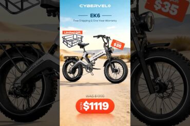 POV: You’ve find the perfect bike! #cybervelo #ebike #electricbike #ek6 #foryou #electricvehicle