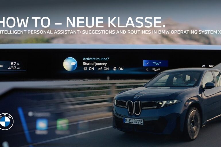 How-To: Personal Assistant Suggestions and Routines in the BMW Operating System X.