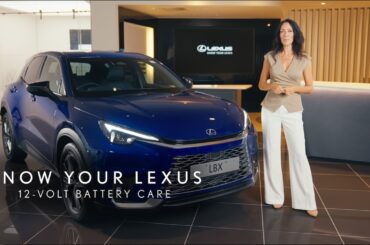 12-volt Battery Care | Know Your Lexus