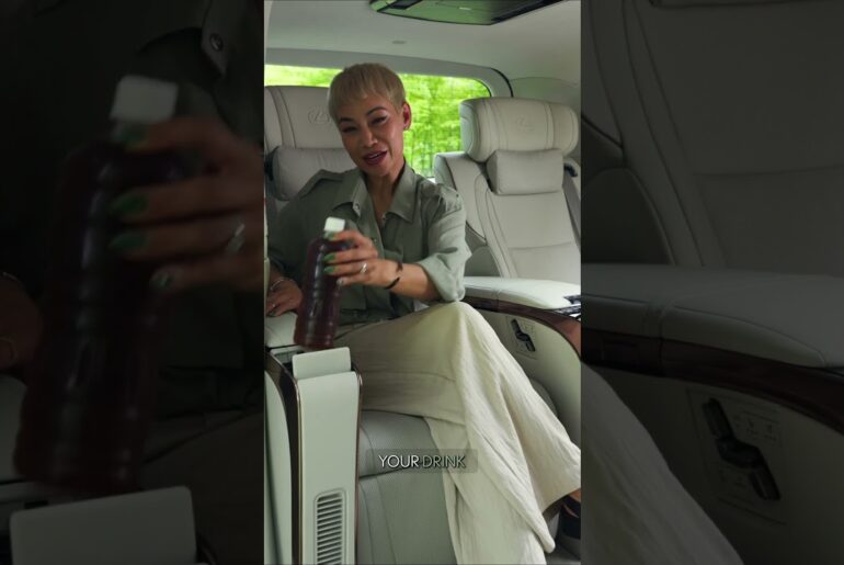 Walkaround the Lexus LM500H, a private jet on wheels 😮‍💨 🛩️