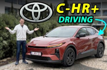 all-new Toyota C-HR+ driving REVIEW (2027) - more range than you think?