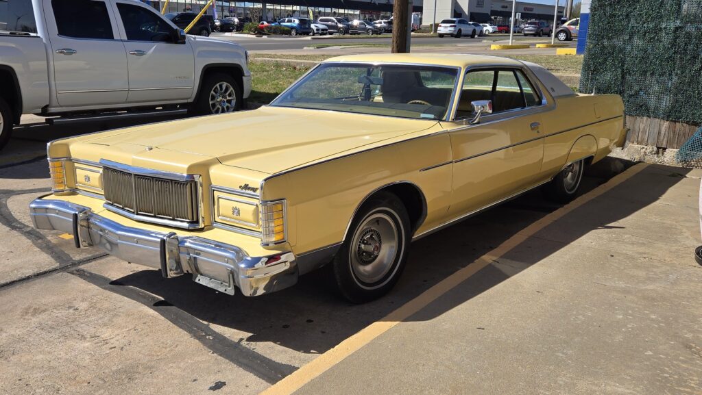 [Mercury] across the street from where I saw the El Camino