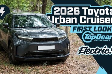 2026 Toyota Urban Cruiser launched: A first look at this all-new Toyota EV | Top Gear Philippines