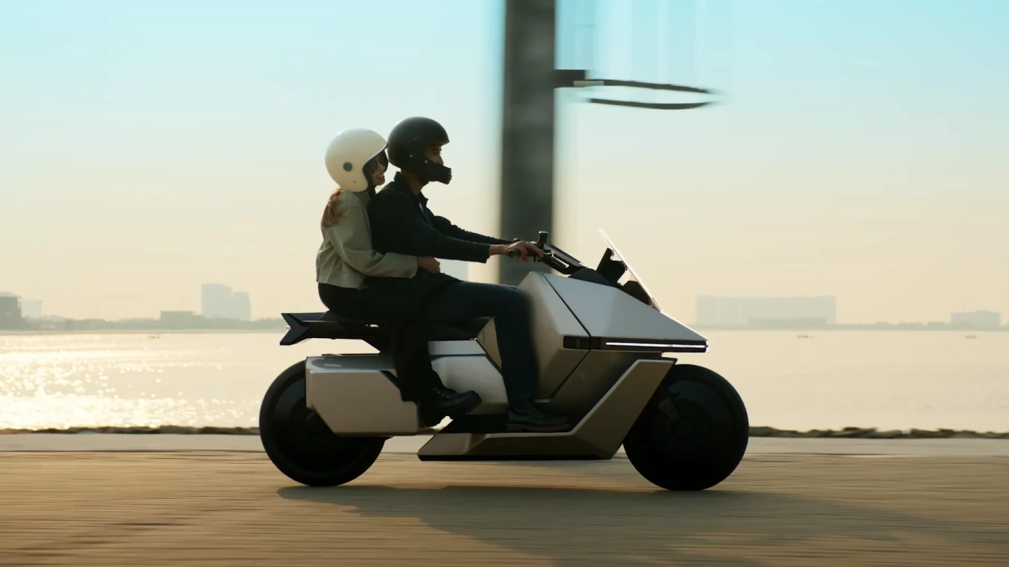 The OMO X also gets features like one-button parking capability, adaptive cruise control, and a summon feature