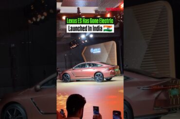 Lexus ES Has Gone ELECTRIC |  Launched In India #overdrive