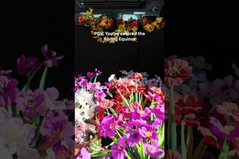 The Equinox EV kicks off spring in style with fresh interior tech built for a fresh season.