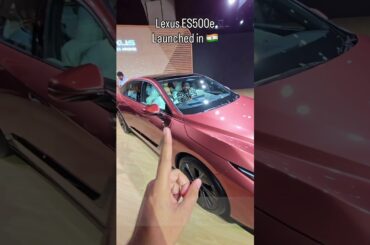 First Lexus electric car launched in India