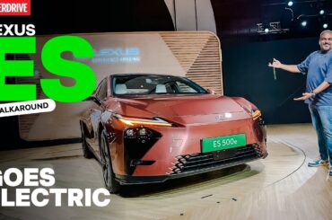 Lexus ES 500e Walkaround | Electric ES Arrives in India | OVERDRIVE