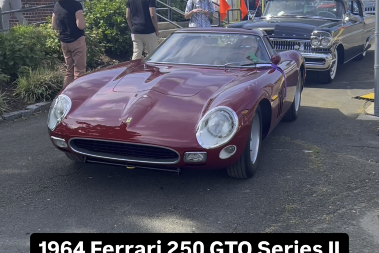 1964 Ferrari 250 GTO with the Series II Body at the Radnor Hunt Concours
