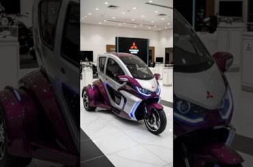 This Mitsubishi Enclosed Trike Feels Like a Private Jet on Wheels!