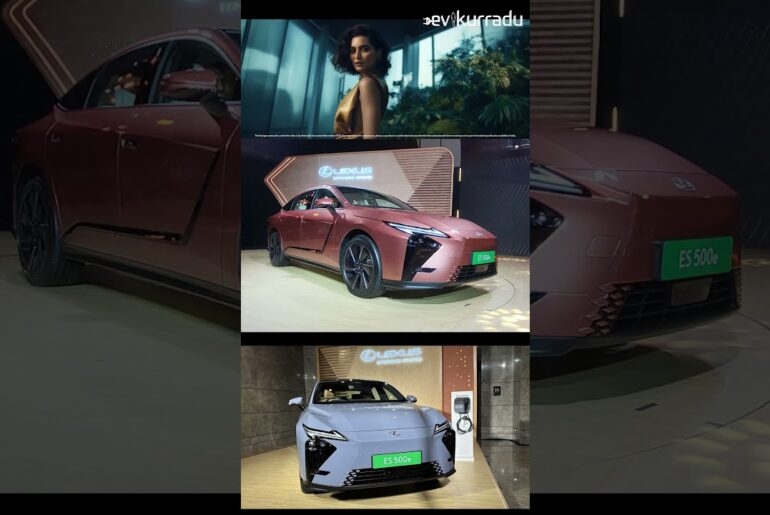580 km Range - Lexus ES 500e Electric Car Price, Specs - EV Kurradu