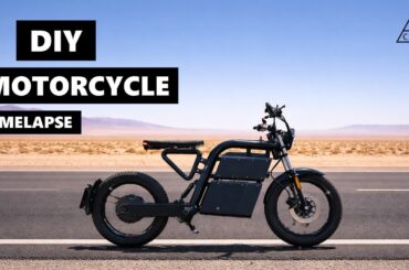 Building an Electric Motorcycle From Scratch | Full Timelapse Build