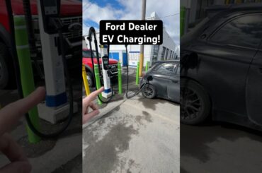 More EV Charging The Better! #ev #electricvehicle #electriccar #ford #cars