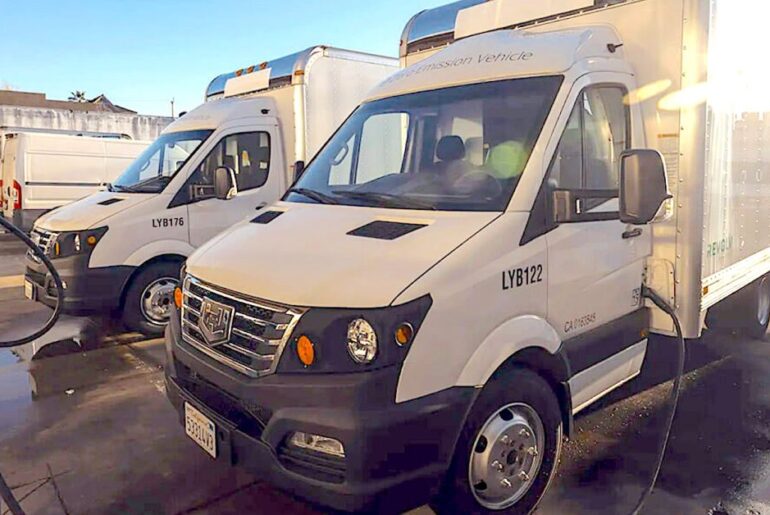 Zenobē acquires Revolv's 100 unit electric delivery van fleet