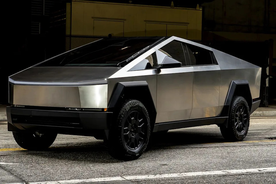 A Tesla Cybertruck.Credit: Kyle Grillot/Bloomberg via Getty