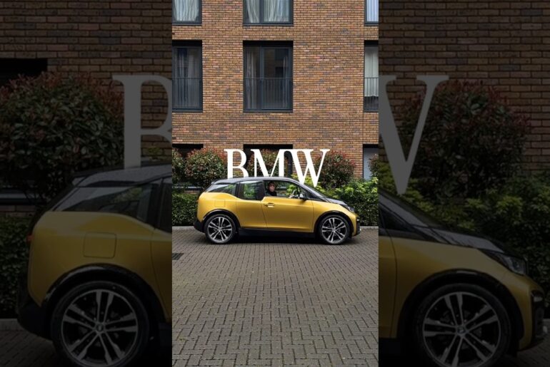 Was this the most underrated BMW? #bmwi3 #bmw #ev #electriccar