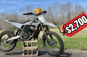 The FASTEST Electric Dirt Bike Under $3,000