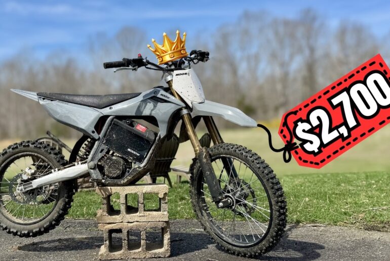 The FASTEST Electric Dirt Bike Under $3,000