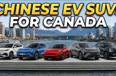 5 All Wheel Drive Chinese EV SUVs Coming To Canada!
