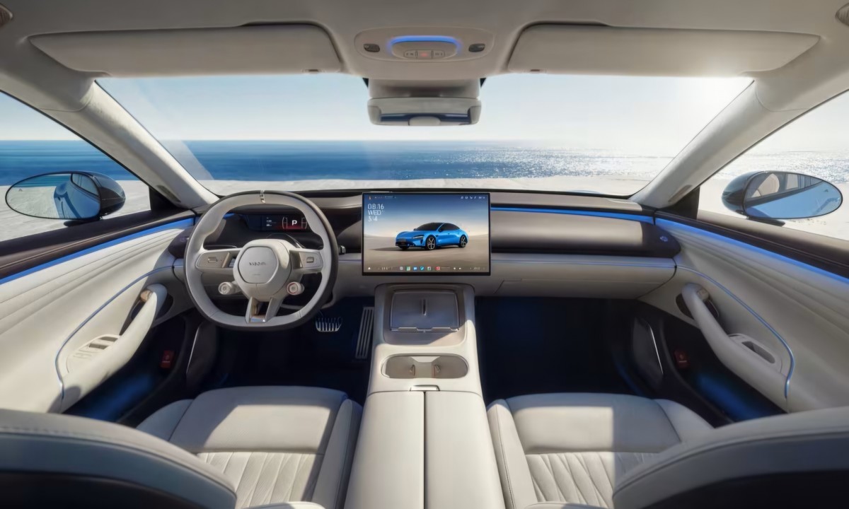 The SU7 interior has been refined - source: Xiaomi/Weibo