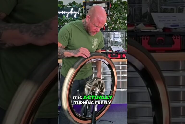 Electric Bike Wheel Upgrade: Blazing Fast 47.8 MPH Test! #shorts
