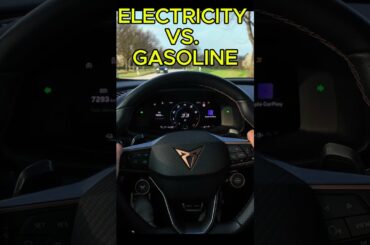 ELECTRIC VS. GASOLINE ACCELERATION CUPRA FORMENTOR PHEV #shorts #viralreels #cupra
